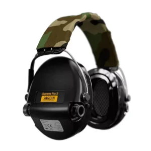 SORDIN Supreme Hear2 Pro-X Headband Black GEL, Camo textile headband