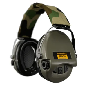 SORDIN Supreme Pro X Hear2 Green Cups/CAMO Headband