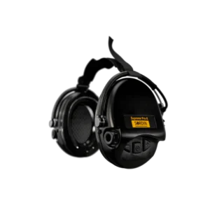 SORDIN Supreme Pro X Black with Gel rings Neckband