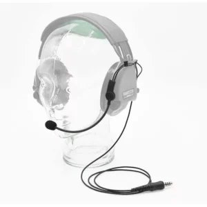 SWATCOM SC37 Fleximic, detachable noise-cancelling mic.TP-120/600mm lead, MIL-Spec for Active8 CE