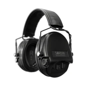 Sordin SupremeTM MIL AUX SFA™ Slim Headband Black