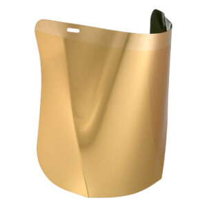 SAFE Polycarbonate Goldplated Visor
