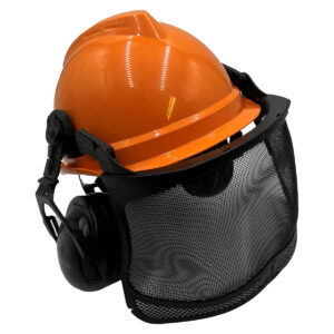 MSA V-Gard 500 Non Vented, Orange, Fas-Trac, HPE, Nylon