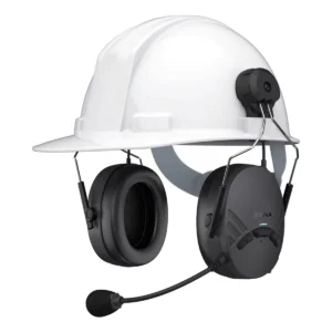 SENA Tufftalk Lite, Hard Hat Mount Earmuff with Long-Range Bluetooth Communication"