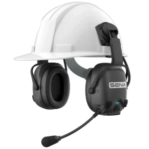 SENA CAST, Hard Hat Mount Earmuff with Long-Range Mesh Communication