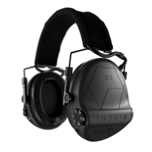 Sordin Supreme T2 Black Headband Textile Memory Foam