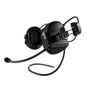 Sordin Supreme T2 CC Black RARC Helmet Memory Foam