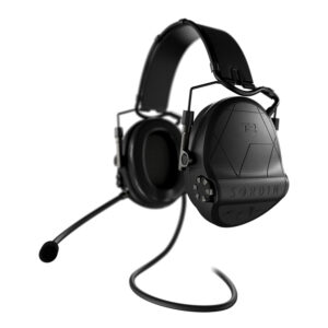 Sordin Supreme T2 CC Right Black Headband Leather Memory Foam