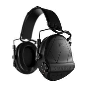 Sordin Supreme T2 Black Headband Leather Memory Foam