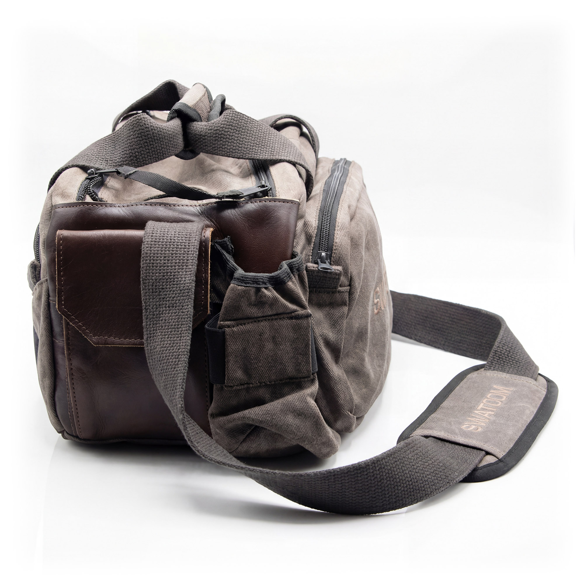 SWATCOM Brown Canvas Range Bag - Medium - Image 2