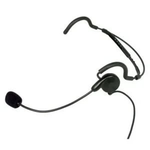 SWATCOM RadiAll Single ear Behind the Head Headset with in-line PTT