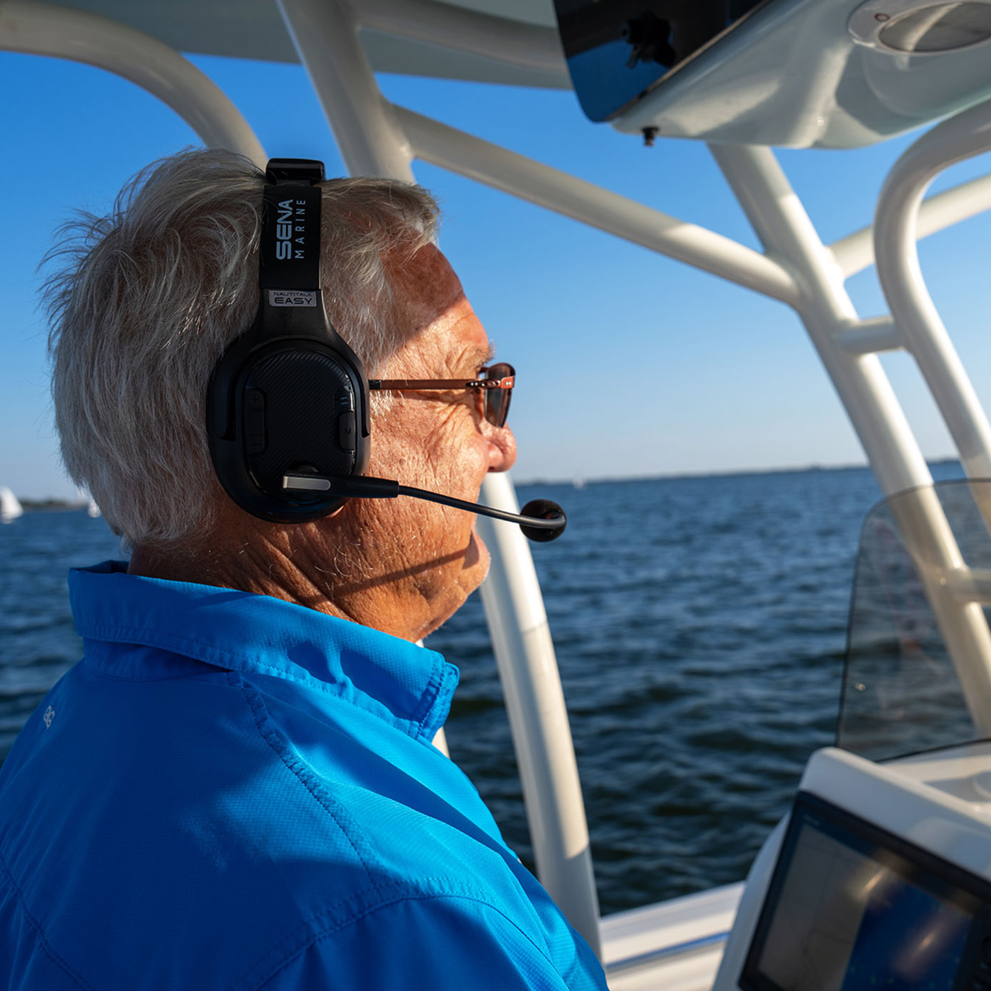 SENA Nautitalk Easy Mono-Ear Mesh Communication Headset - Image 3