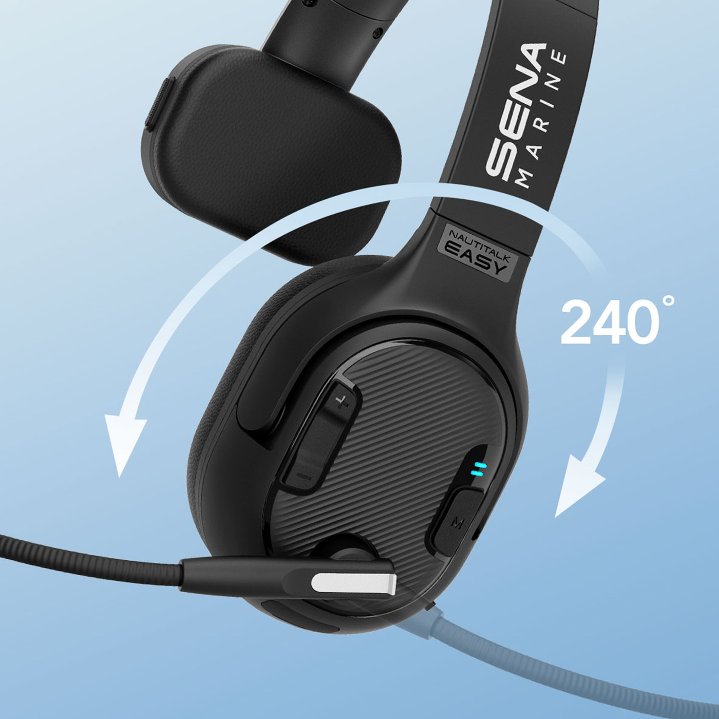 SENA Nautitalk Easy Mono-Ear Mesh Communication Headset - Image 2