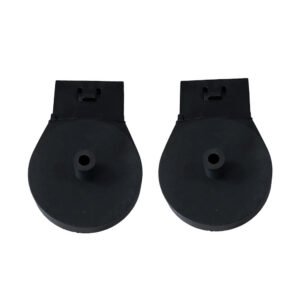 A-Kabel Helmet Attachment Plates with Visor Holder Slots (Pair)